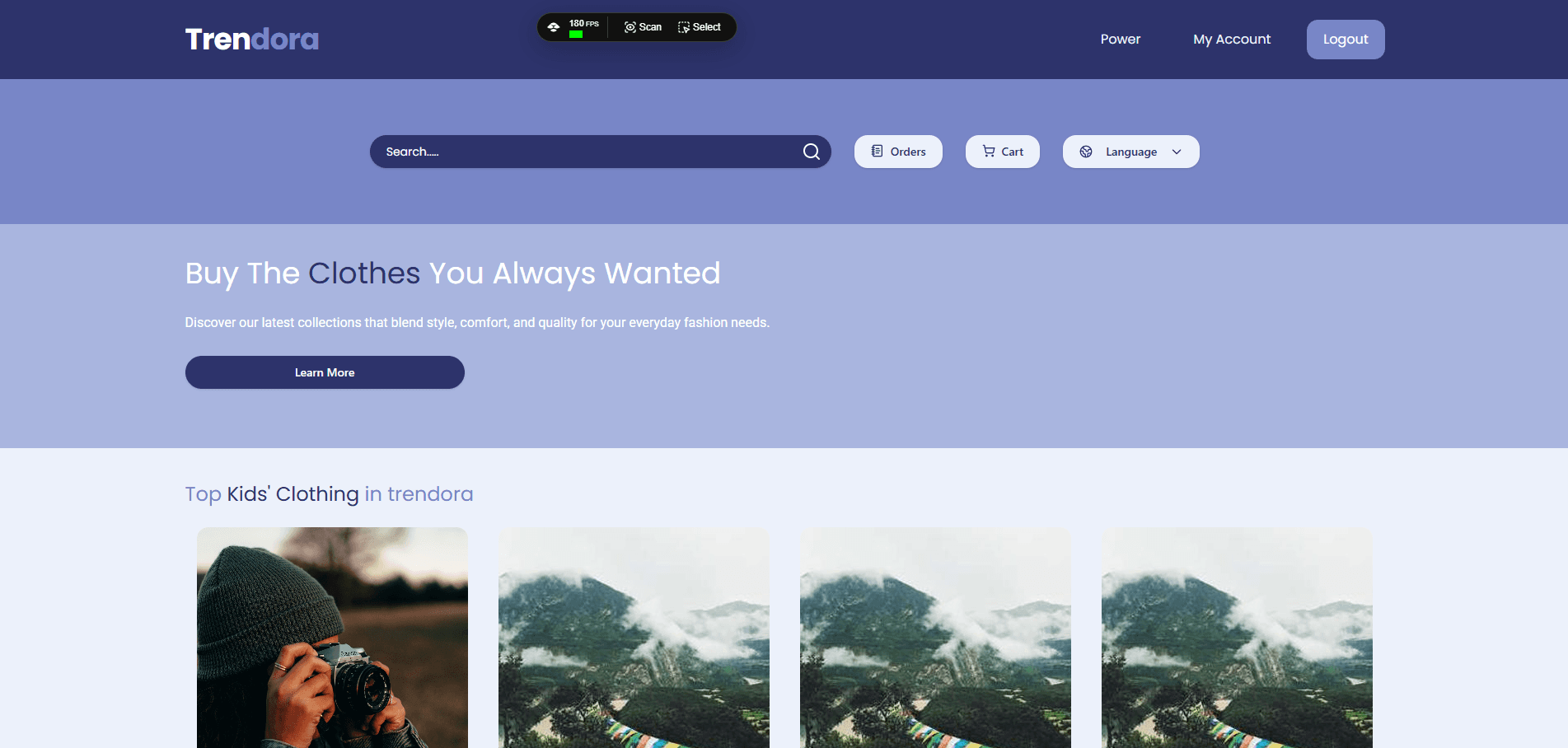 Trendora screenshot 1